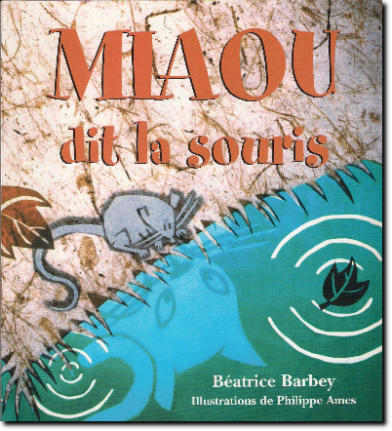 Couverture du livre « Miaou, dit la souris »