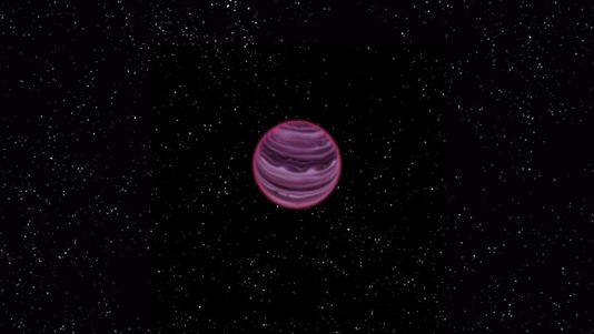 Vue d’artiste de PSO J318.5‑22